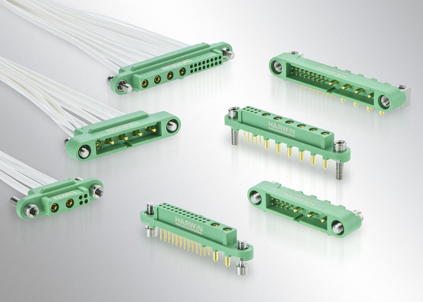 Harwin amplía su catálogo de conectores de alta fiabilidad de configuración mixta